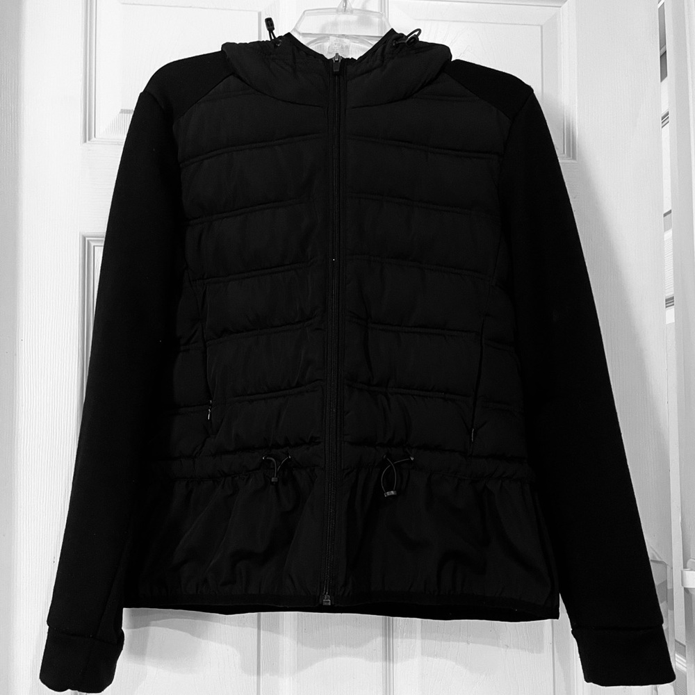 BCBG Max Black hoodie jacket